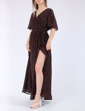Rochie lunga Only, negru