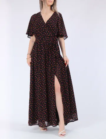 Rochie lunga Only, negru