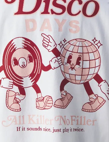 Tricou Only, alb