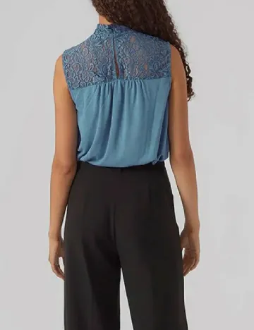 Maiou Vero Moda, albastru