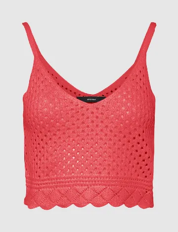 Top Vero Moda, rosu