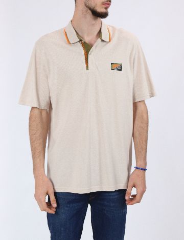Tricou Jack&Jones, crem