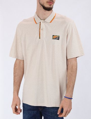 Tricou Jack&Jones, crem