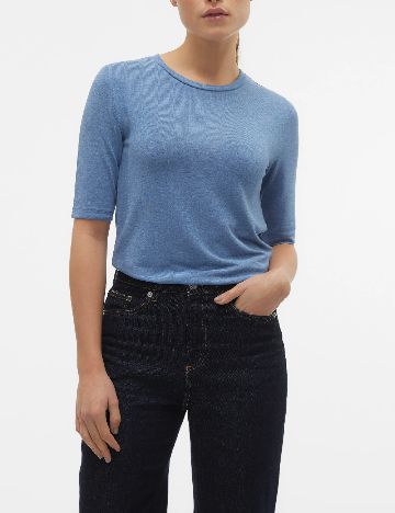 Bluza Vero Moda, albastru