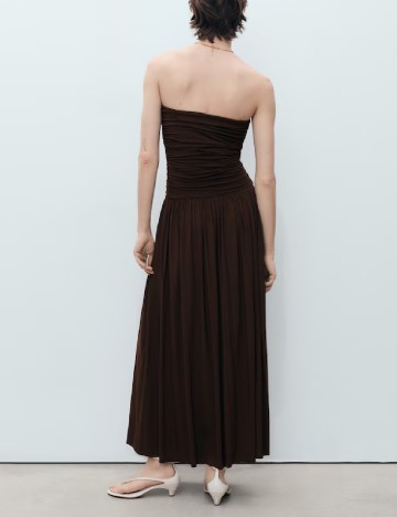 Rochie lunga Mango, maro