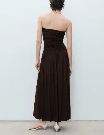 Rochie lunga Mango, maro
