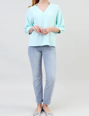 Bluza Vero Moda, bleu