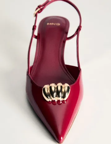 Pantofi Mango, rosu