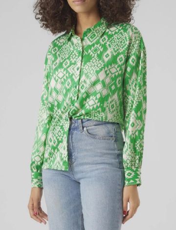 Camasa Vero Moda, verde