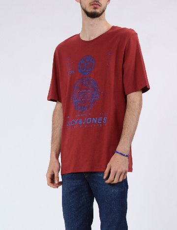 Tricou Jack&Jones, caramiziu