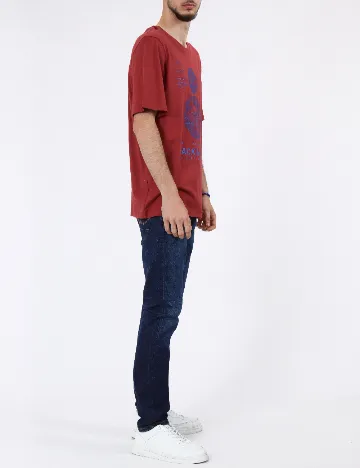 Tricou Jack&Jones, caramiziu Maro