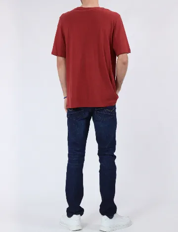 Tricou Jack&Jones, caramiziu Maro