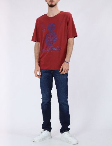 Tricou Jack&Jones, caramiziu