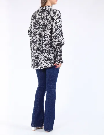 Camasa Vero Moda, alb/negru