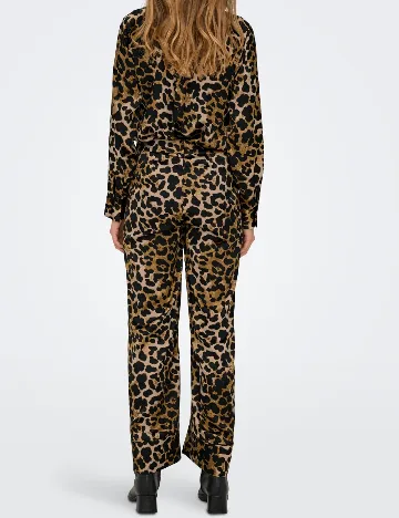 Pantaloni Only, animal print