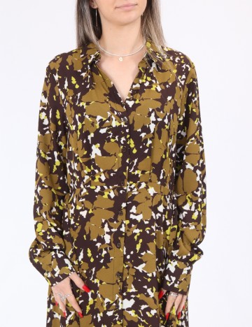 Rochie lunga Only, verde