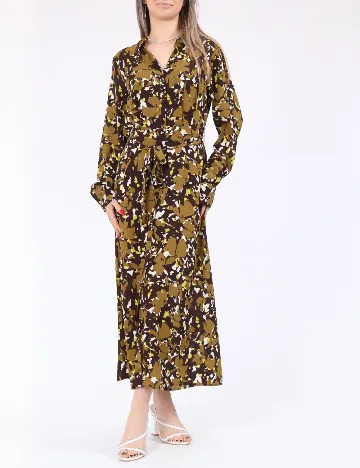 Rochie lunga Only, verde