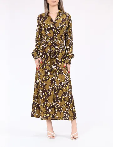 Rochie lunga Only, verde