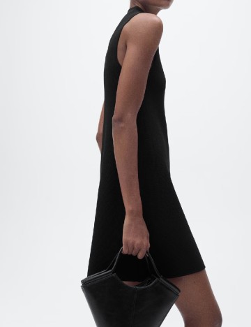 Rochie scurta Mango, negru