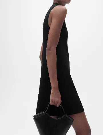 Rochie scurta Mango, negru