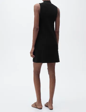 Rochie scurta Mango, negru