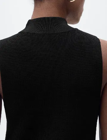Rochie scurta Mango, negru
