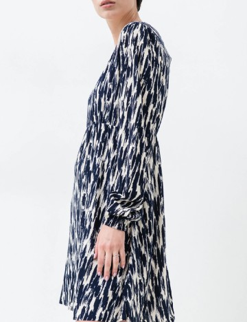 Rochie scurta Vero Moda, bleumarin