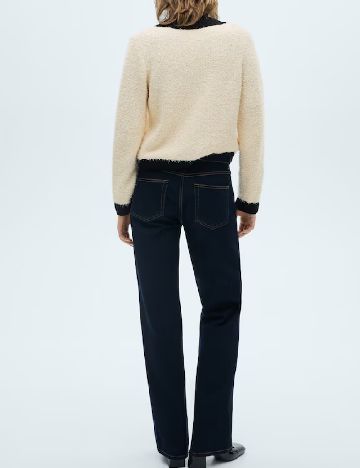 Cardigan Mango, crem