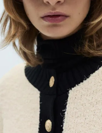 Cardigan Mango, crem