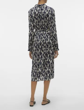 Rochie medie Vero Moda, bleumarin