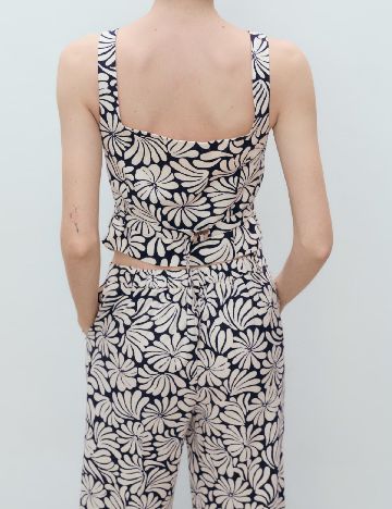 Top Mango, bleumarin inchis
