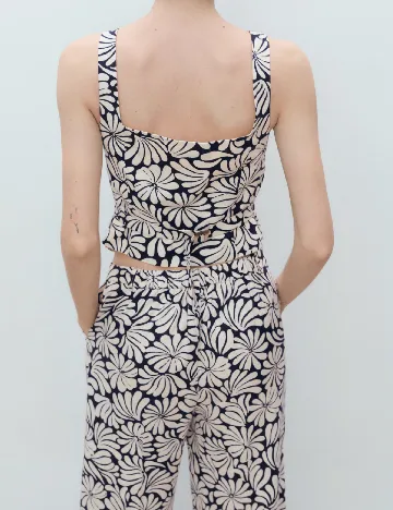 Top Mango, bleumarin inchis