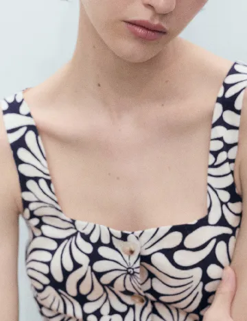 Top Mango, bleumarin inchis