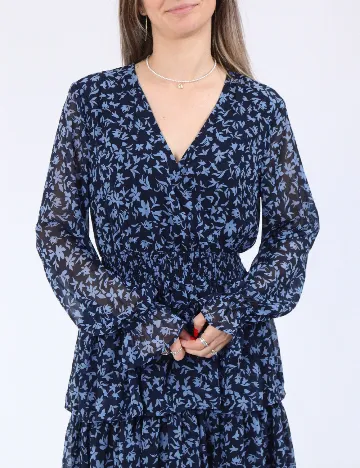 Rochie scurta Vero Moda, bleumarin