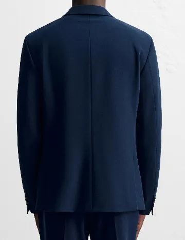 Sacou Zara, bleumarin