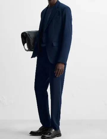 Sacou Zara, bleumarin