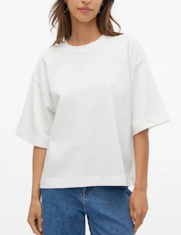 Tricou Vero Moda, alb