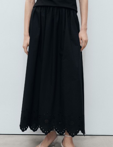 Fusta Mango, negru