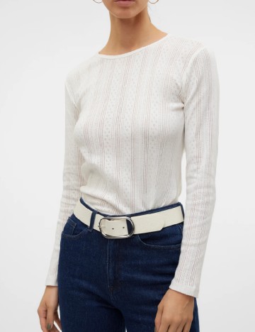 Bluza Vero Moda, alb