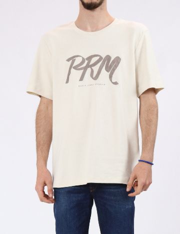 Tricou Jack&Jones, crem