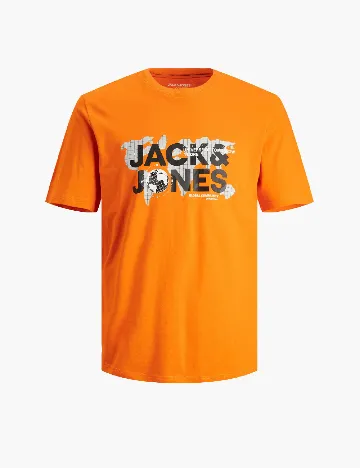 Tricou Jack&Jones, portocaliu