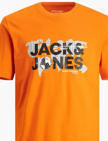 Tricou Jack&Jones, portocaliu