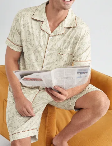 Pijama SHEIN, crem