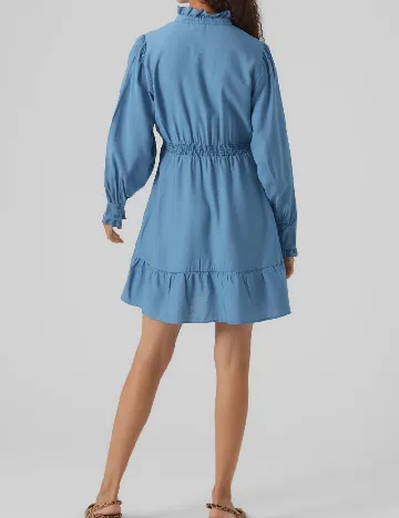 Rochie scurta Vero Moda, albastru