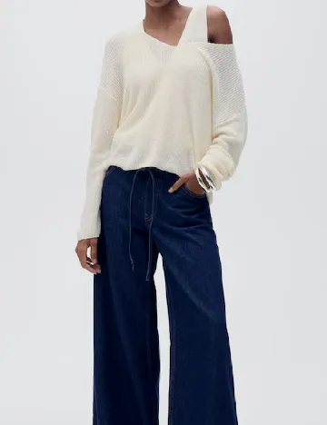 Bluza Mango, ecru