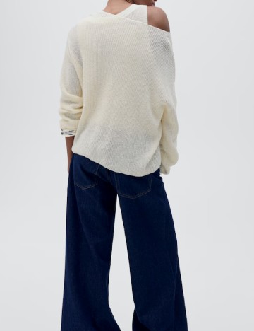 Bluza Mango, ecru