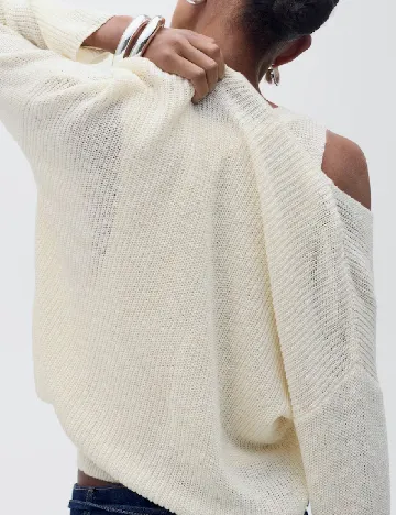 Bluza Mango, ecru