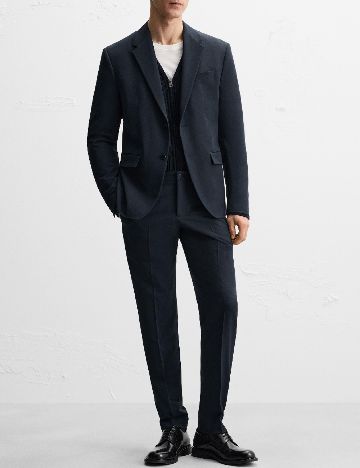 Sacou Zara, bleumarin