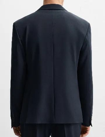 Sacou Zara, bleumarin