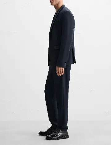Sacou Zara, bleumarin